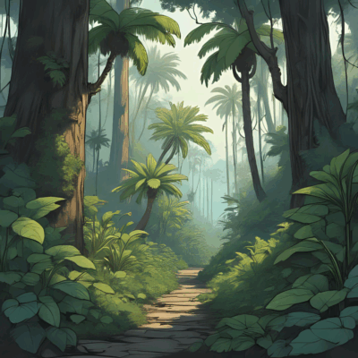 Une jungle humide