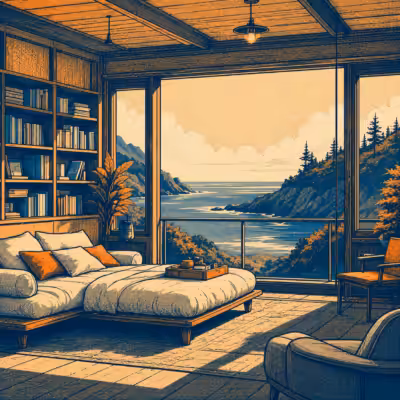 Celui avec la belle vue sur la mer.